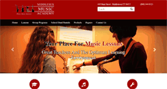 Desktop Screenshot of middlesex-music-academy.com